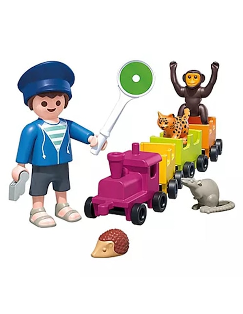 PLAYMOBIL Playmobil Animal & Friends Pequeño viaje en locomotora 71951