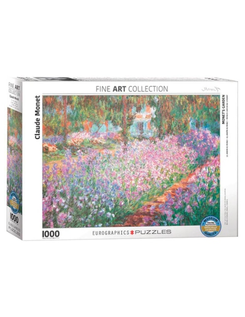 Rompecabezas El jardín de monet Eurographics 1000 piezas