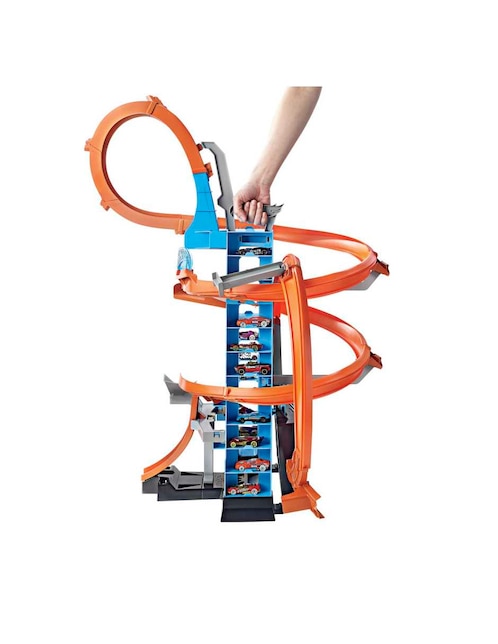 HOT WHEELS Pista armable Hot Wheels Torre de choque aéreo