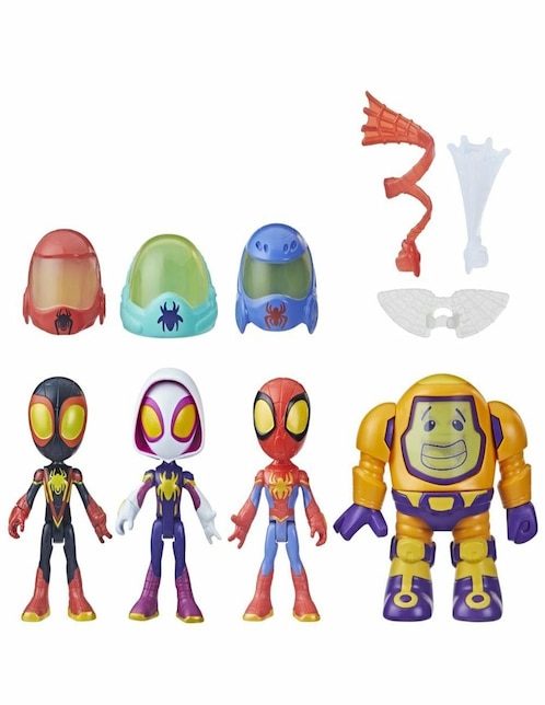 MARVEL Set figuras acción articulada Spidey and His Amazing Friends Marvel