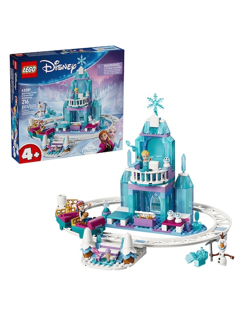 LEGO Lego Disney Frozen Castillo de Hielo de Elsa y Aventura en la Nieve 43281