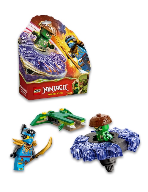 Lego Ninjago Dragons Rising Nya vs. Spinner del Monstruo Mutante 71849