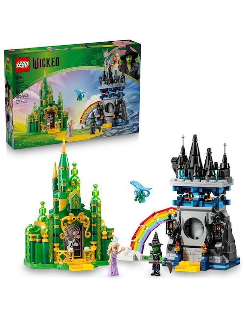 Lego Wicked emerald city y castillo de Kiamo Ko 75689 Wicked