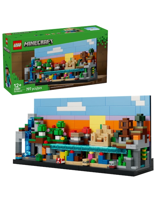Lego Minecraft Minibiomas 21589
