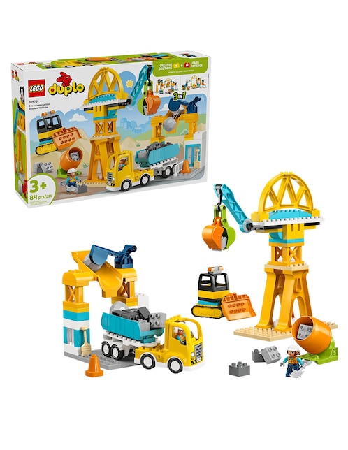 Lego Duplo Obra y Vehículos de Construcción 3 en 1 10476