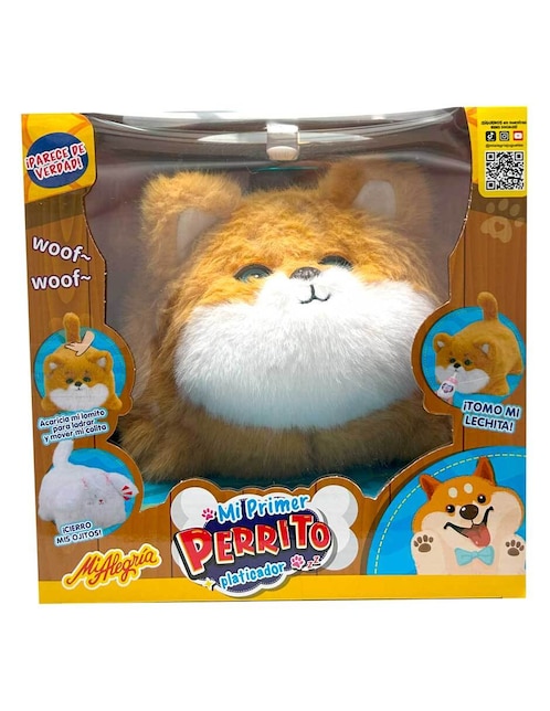 Peluche de perro de 22 cm