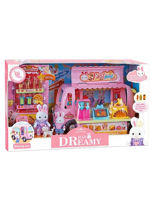 Set figura de conejo Moboss