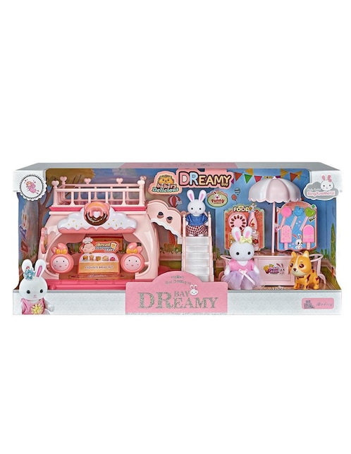 Set figura de conejo Moboss