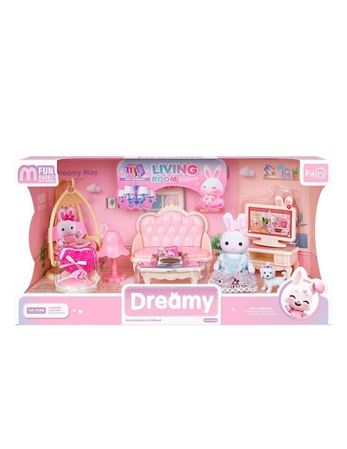 Set figura de conejo Moboss