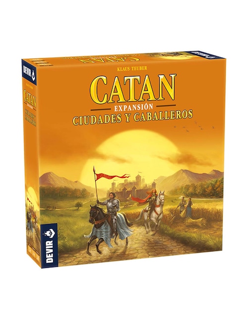 Catan: ciudades y caballeros juego de mesa Devir 1