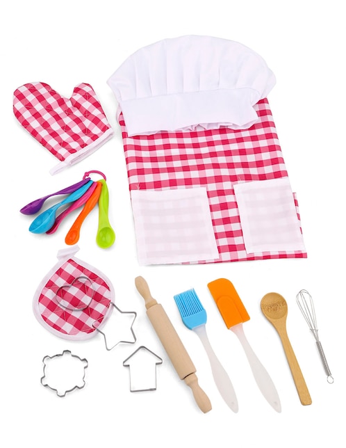 TOY TOWN Deluxe Chef Set Toy Town juego de rol para niños