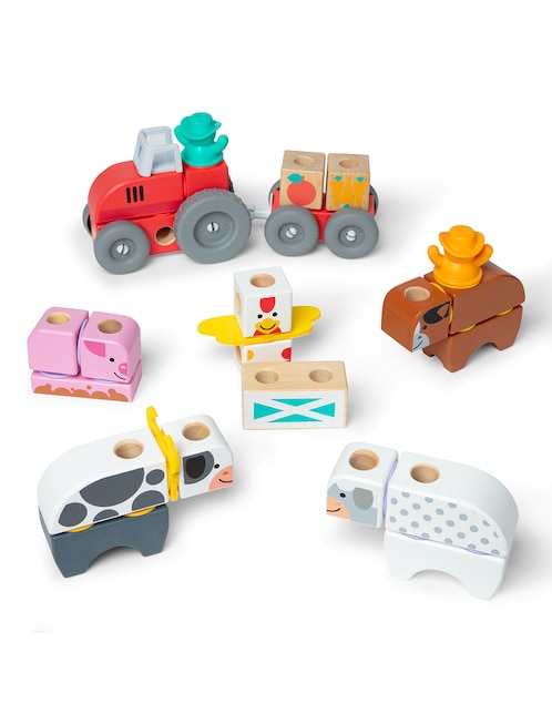 Melissa & doug Blockables Granja