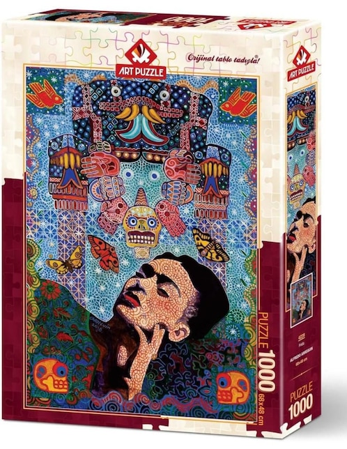 Rompecabezas Frida Kahlo Art Puzzle 1000 piezas