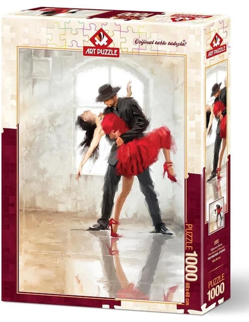 Rompecabezas artistas modernos la danza de la pasión Art Puzzle 1000 piezas