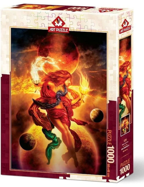 Rompecabezas Agua y fuego Art Puzzle 1000 piezas