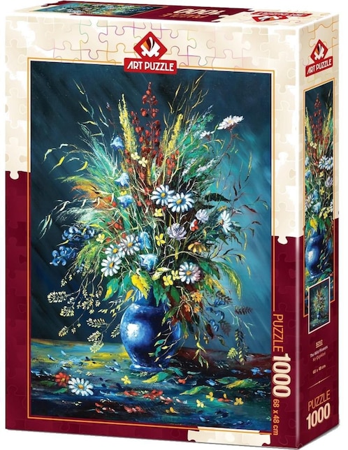 Rompecabezas Las flores silvestres 1000 piezas