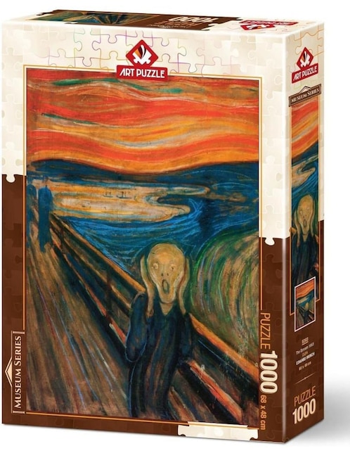 Rompecabezas Munch: el grito Art Puzzle 1000 piezas