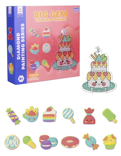 Set sticker Toy Town Big Gem Diamond Painting