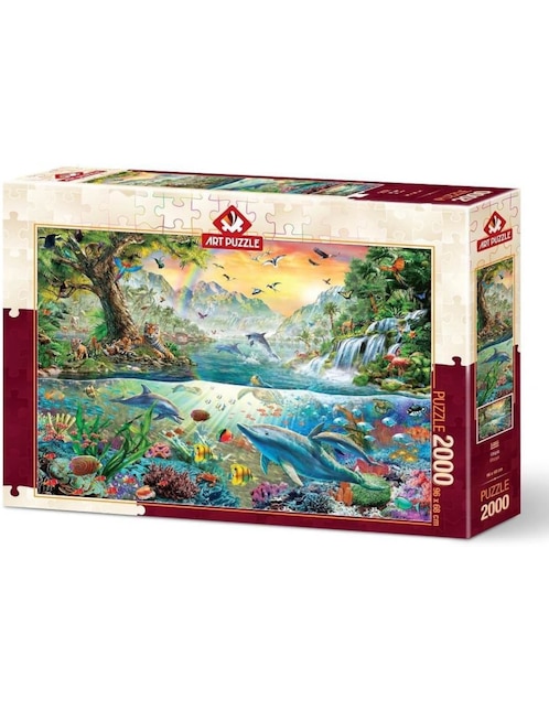 Rompecabezas Paisaje Utopía art puzzle 2000 piezas