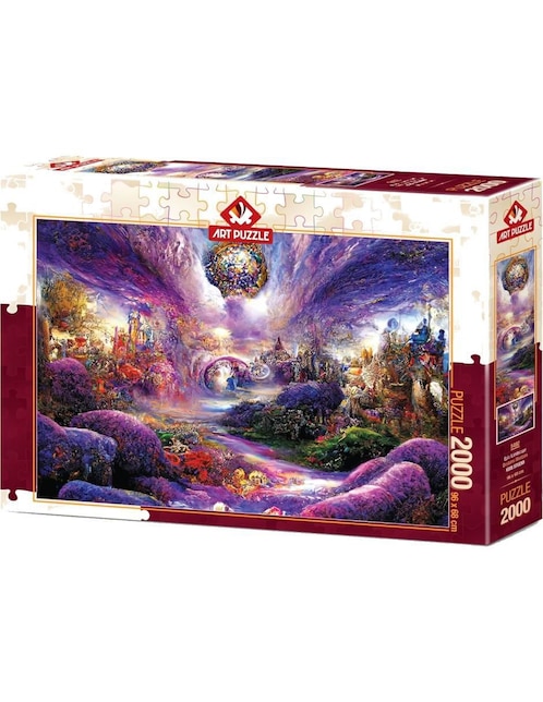 Rompecabezas Bosque Mágico Paisaje Epice art puzzle 2000 piezas