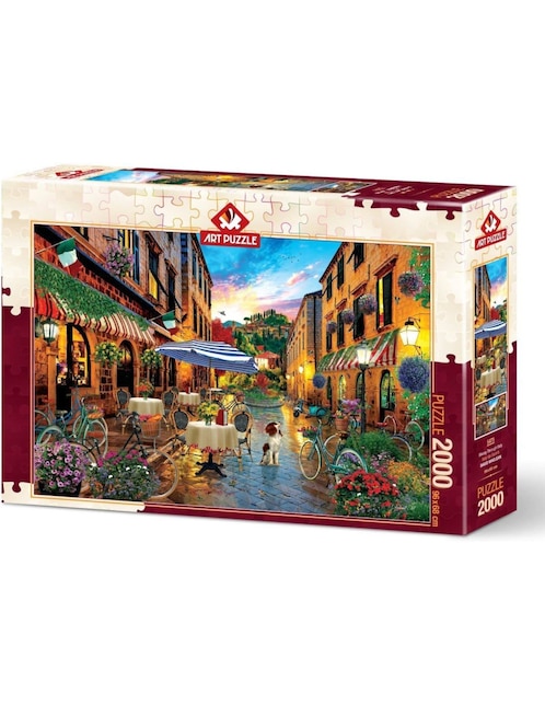 Rompecabezas Vista italiana Ciclismo por Italia art puzzle 2000 piezas
