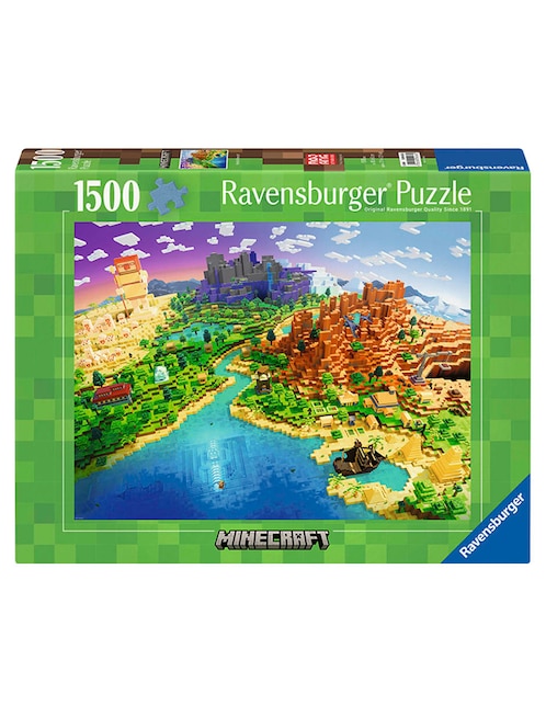 Rompecabezas Minecraft Mosaic 1500 piezas 1