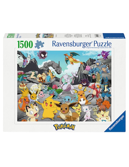 Rompecabezas Pokémon 1500 piezas