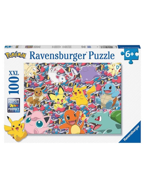 Rompecabezas Pokémon ravensburger 100 piezas