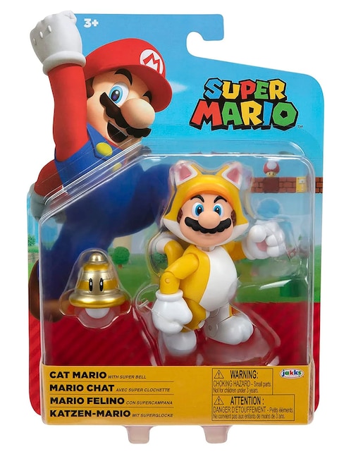 Figura de acción articulada Super Mario Cat Mario