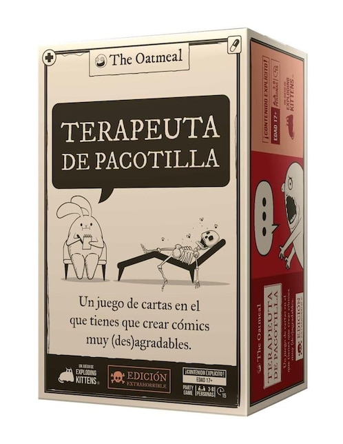 Juego de cartas Terapeuta de Pacotilla Exploding Kittens