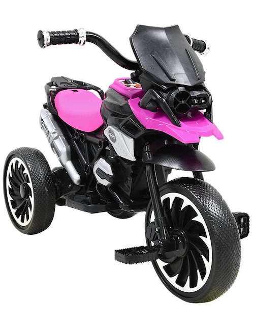 Moto montable "montable" "con control remoto" joykoo triciclo "de" recargable