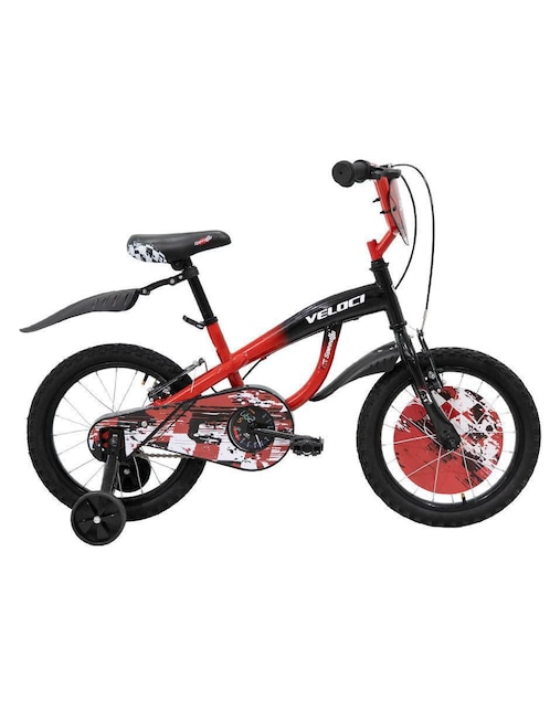 Bicicleta infantil Veloci rodada 16 unisex