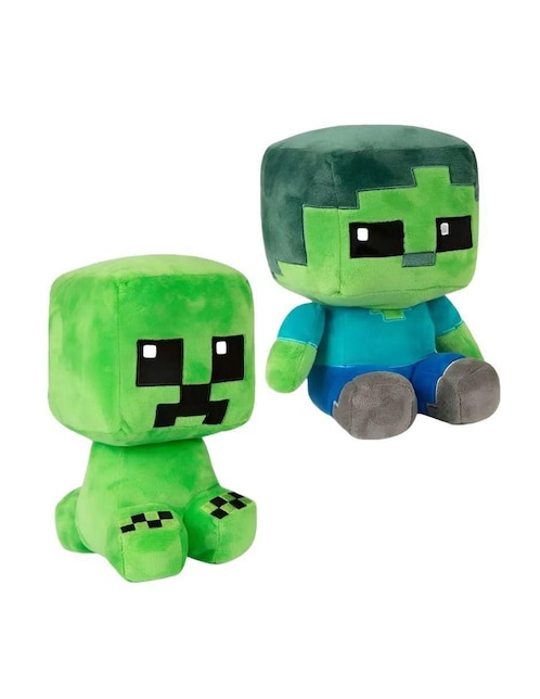 Set de peluches de minecraft 1