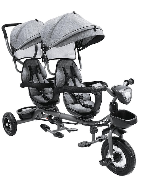 Triciclo joykoo doble asiento giratorio "para" infantil unisex