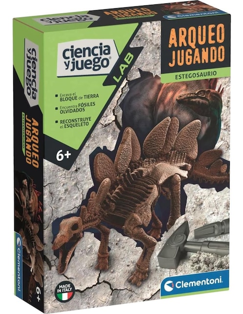 Clementoni Ciencia y Juego Lab Stegosaurus 55578