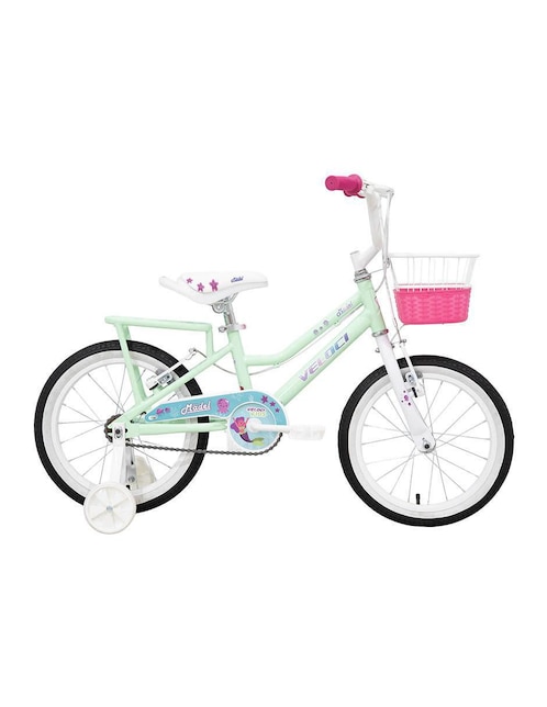 VELOCI Bicicleta infantil Veloci rodada 16 para niña