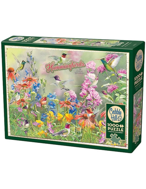 Rompecabezas Animales Hummingbirds Cobble Hill 1000 piezas