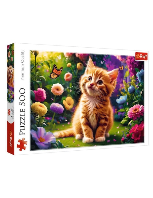 Rompecabezas Gatito Lindo Trefl 500 piezas
