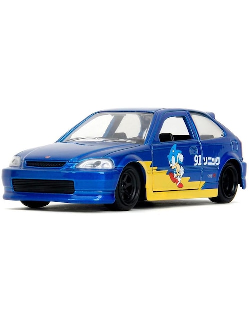 Vehículo a escala Jada Toys honda civic type r Sonic