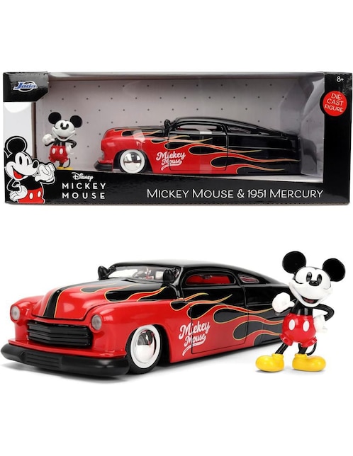 Vehículo a escala Jada Toys 1951 mercury Mickey Mouse
