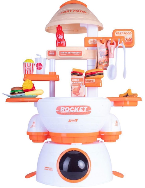 Maletín Fast Food juego de rol para niños 1