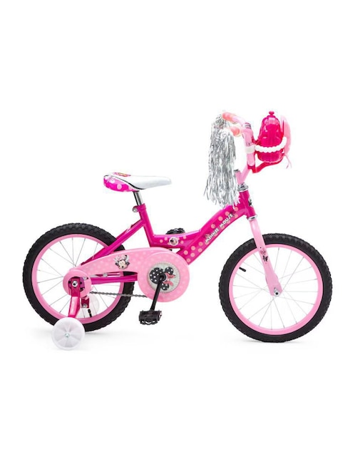 HUFFY Bicicleta infantil Huffy rodada 16 Minnie para niña