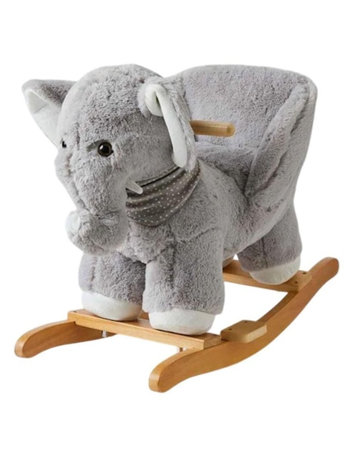 Balancín montable Vanlig trompy el elefante abrazable con sonido de batería unisex