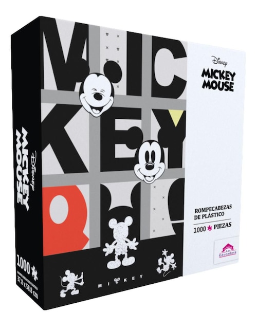 Rompecabezas Disney Mickey Mouse La Casa de la Ed 1000 piezas 1