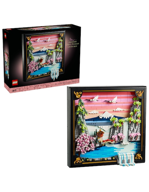 Lego Paisaje Japonés con Cerezos en Flor 31218 1
