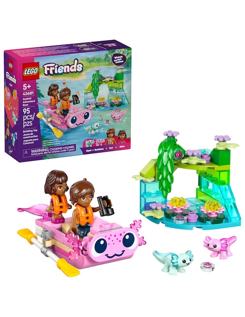 LEGO FRIENDS Lego Friends Lego Aventuras en el Barco-Ajolote 42681