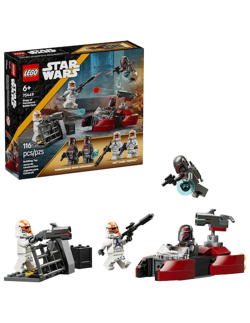 Lego Star Wars Star Wars Pack de Combate Asedio de Mandalore 75449