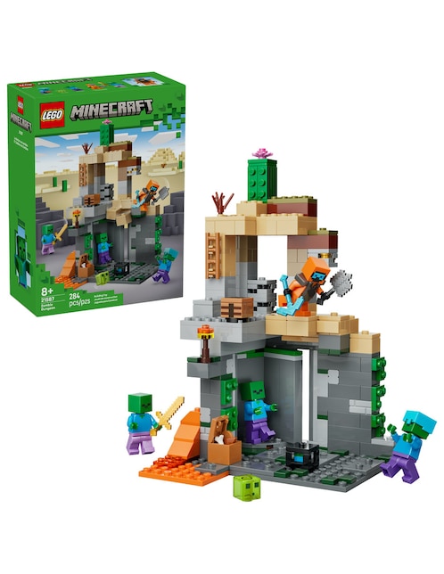 Lego Minecraft Minecraft La Mazmorra de Zombis 21587