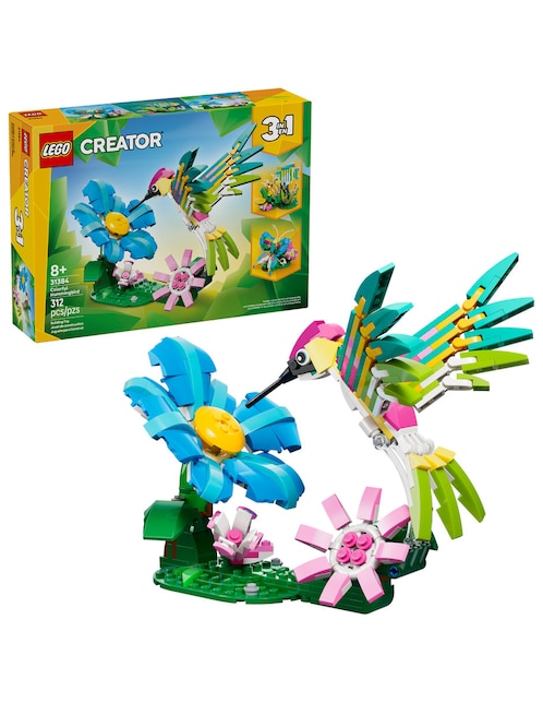 LEGO CREATOR Lego Creator Lego Fauna Salvaje Colibrí de Colores 31384