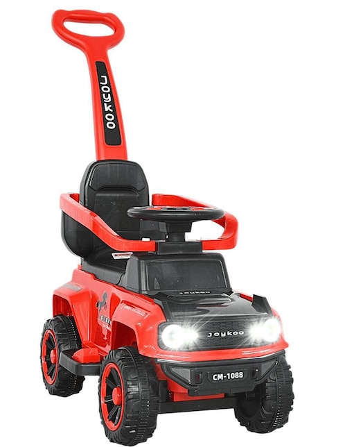 Automóvil montable "montable" "con control remoto" joykoo híbrido con bastón y pedal acelerador "de" recargable "para" infantil unisex